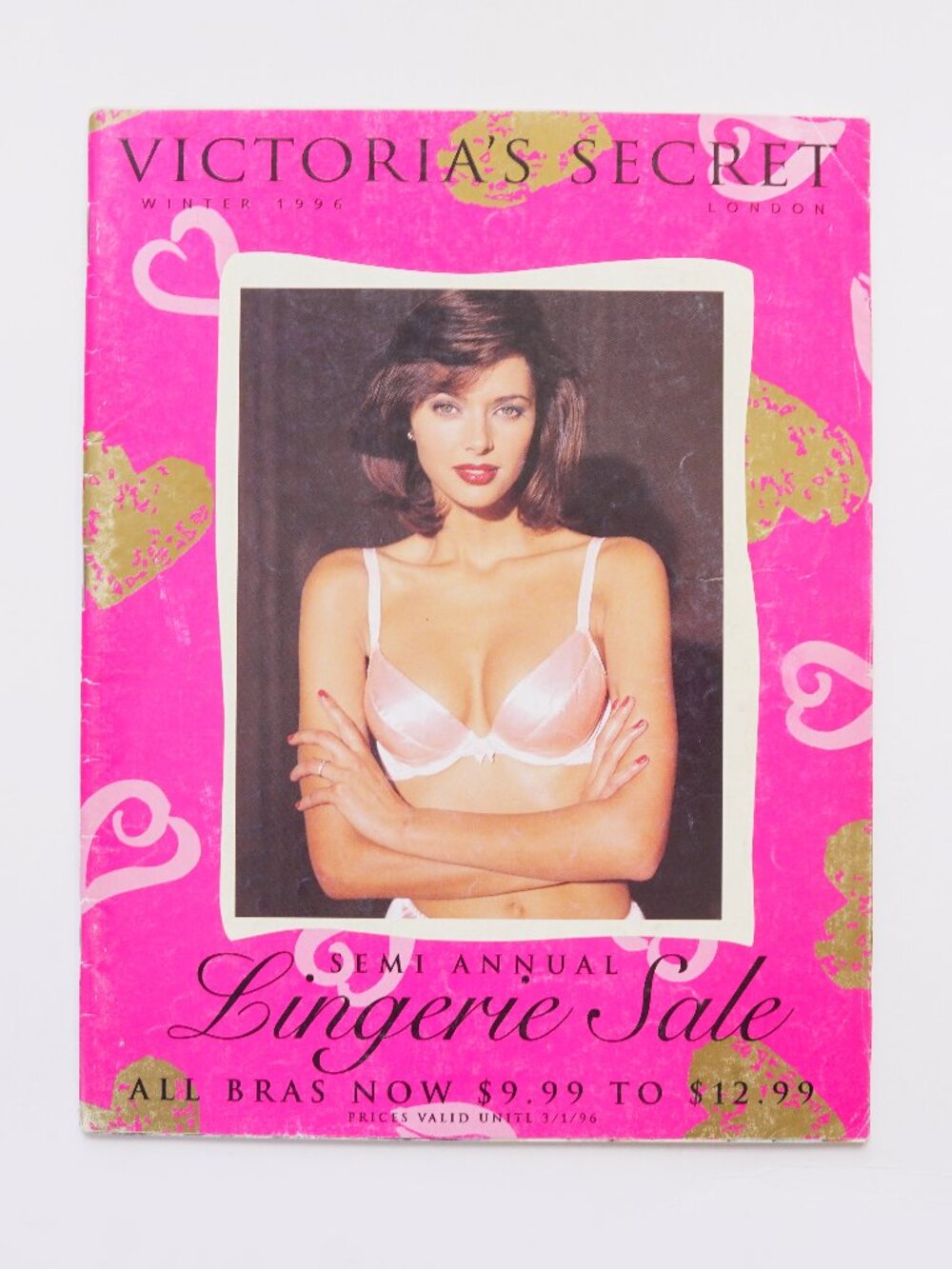 Vintage Victoria's Secret Winter 1996 Semi Annual Lingerie Sale Catalog (London)